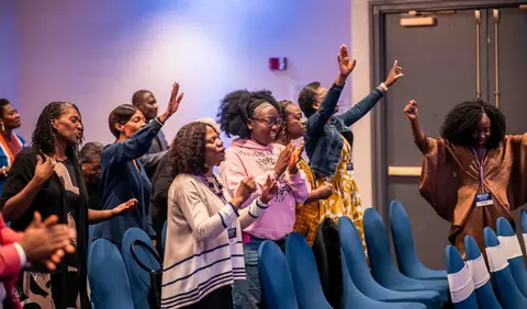 Clapping and praise